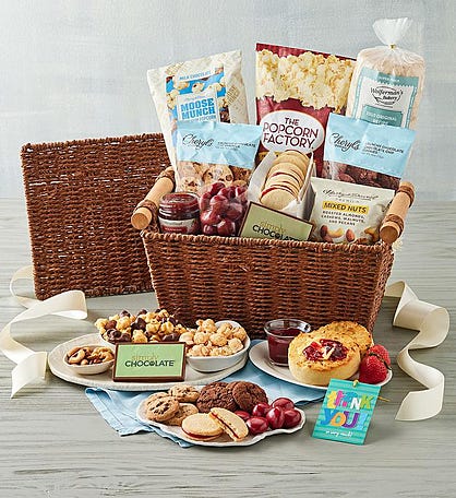 Thank You Occasion Gift Basket Collection